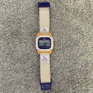 Freestyle Shark Clip Watch - Peach N Purple